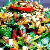 Salad tôm càng
